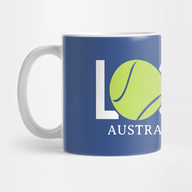 Love Australian Open by Tebird